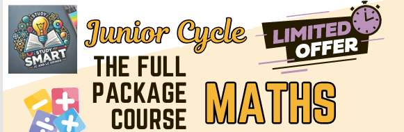 Full Package Course - Junior Certificate Maths Higher Level