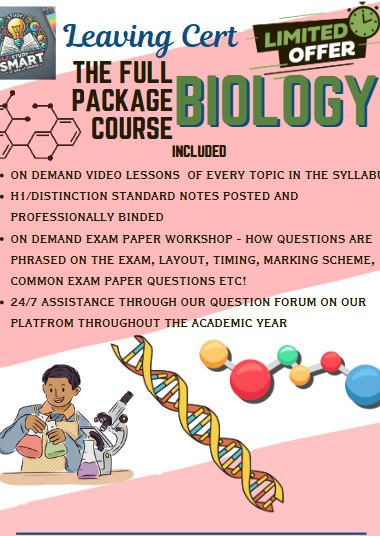 Full Package Course - Leaving Certificate Biology Higher Level