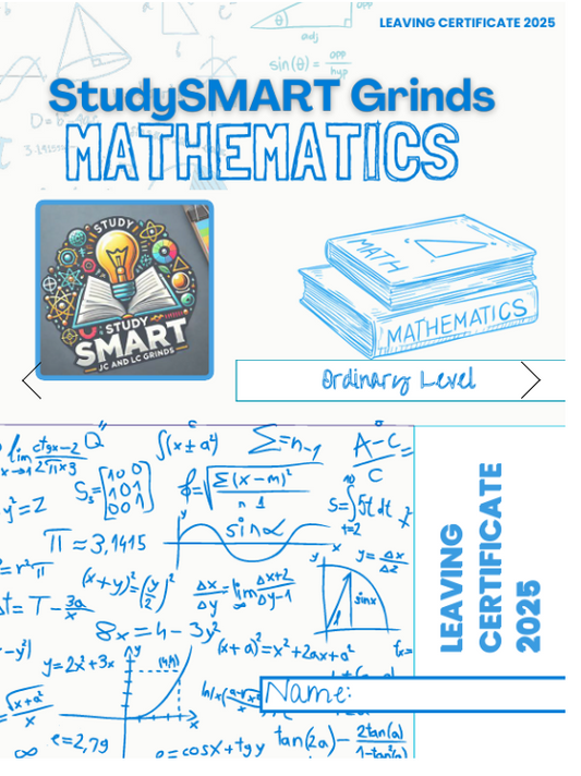 Digital - Leaving Certificate Maths Ordinary Level Exam Focused Book