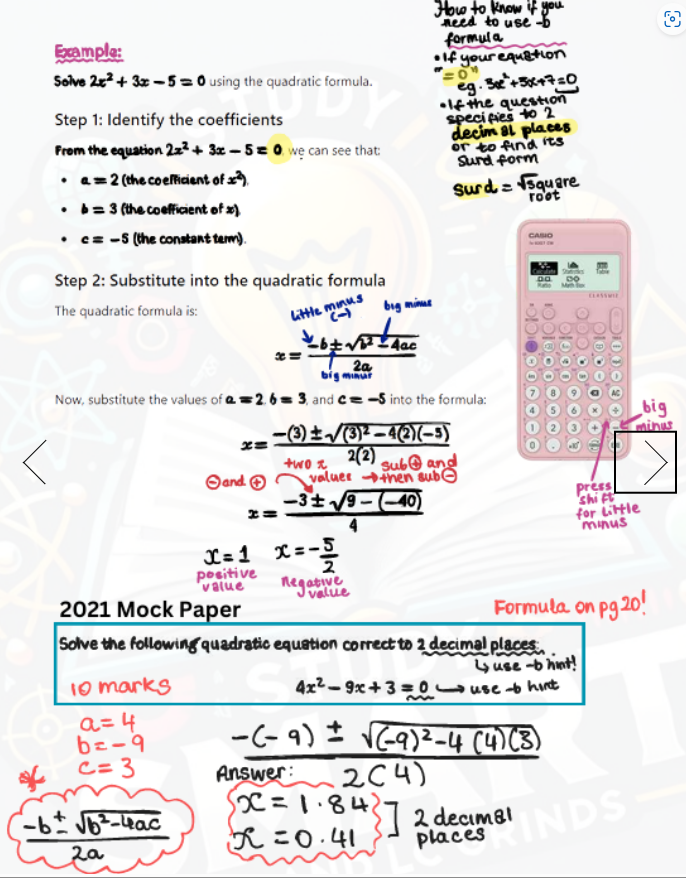 Digital - Leaving Certificate Maths Ordinary Level Exam Focused Book